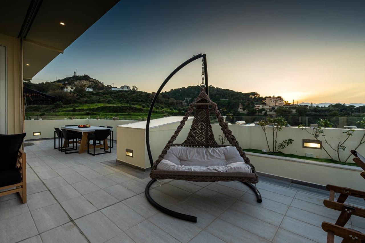 Helen Luxury Holiday House With Sea View Rethymno  Exterior photo